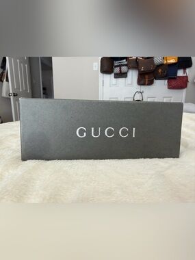 GUCCI 12pc Wooden Pencil Set with Case